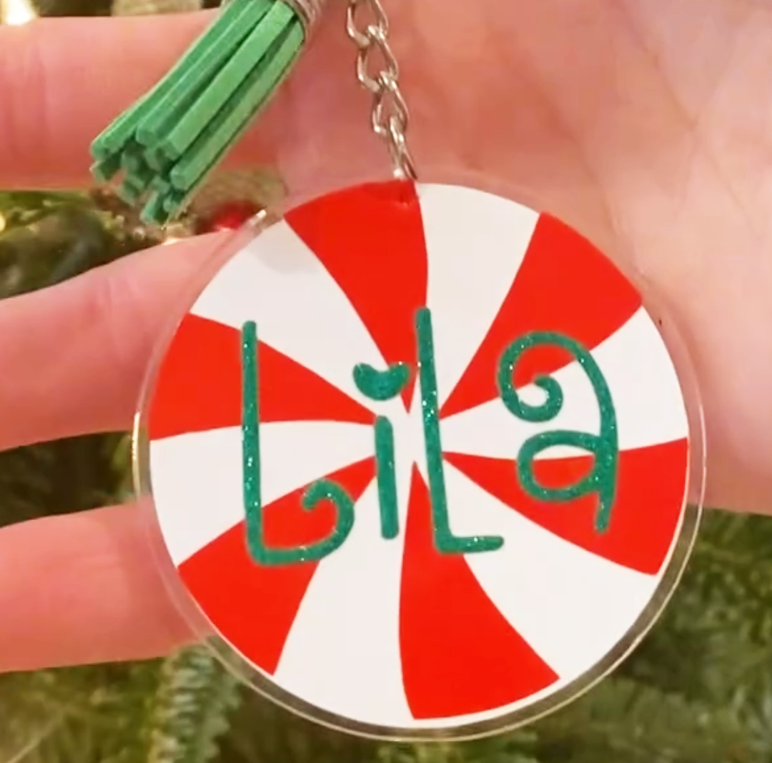 Christmas Winter Keychain & Ornament SVG