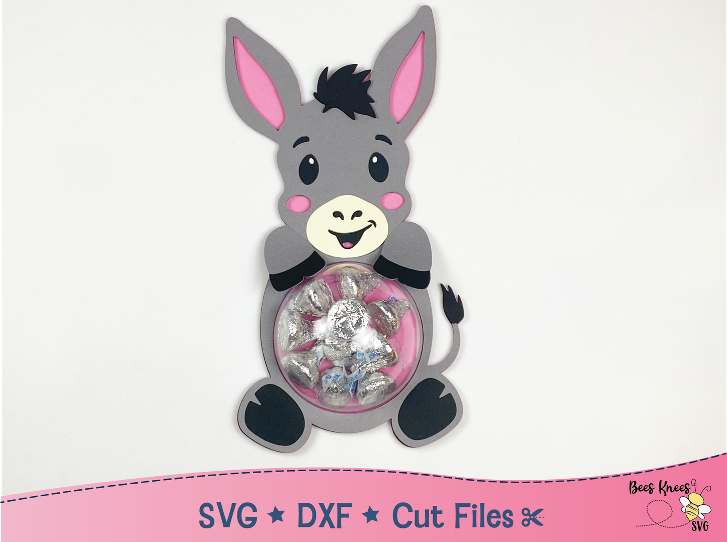 Donkey Dome Candy Holder SVG File