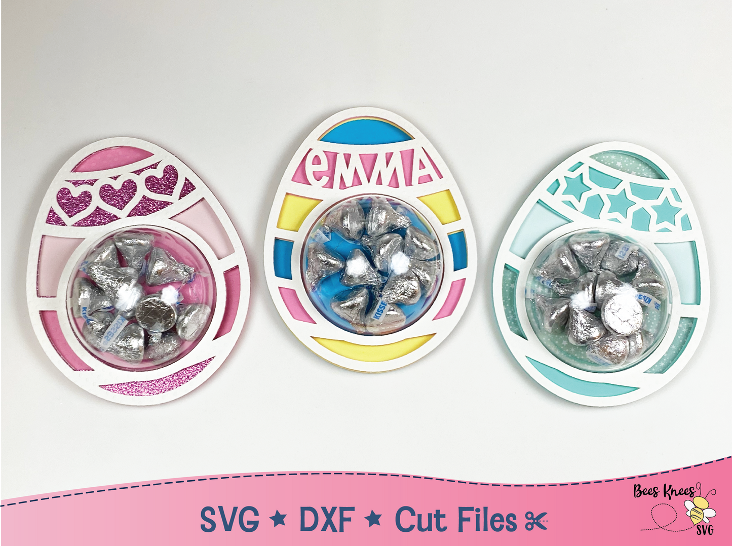 Easter Dome Candy Holder SVG Bundle