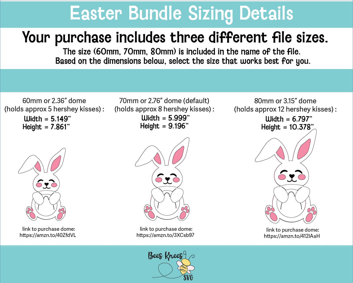 Easter Dome Candy Holder SVG Bundle