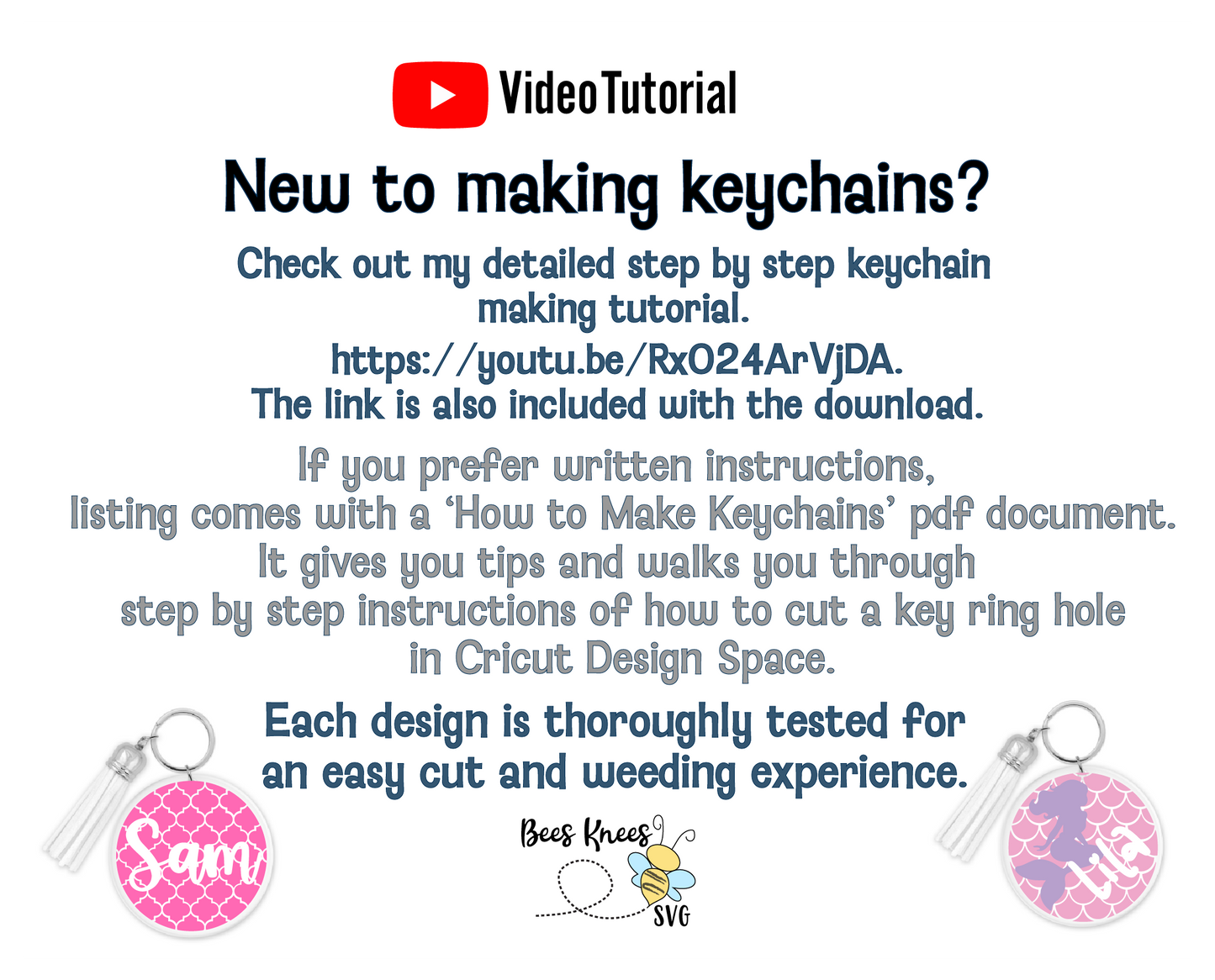 Round Pattern Keychain SVG Cut Files