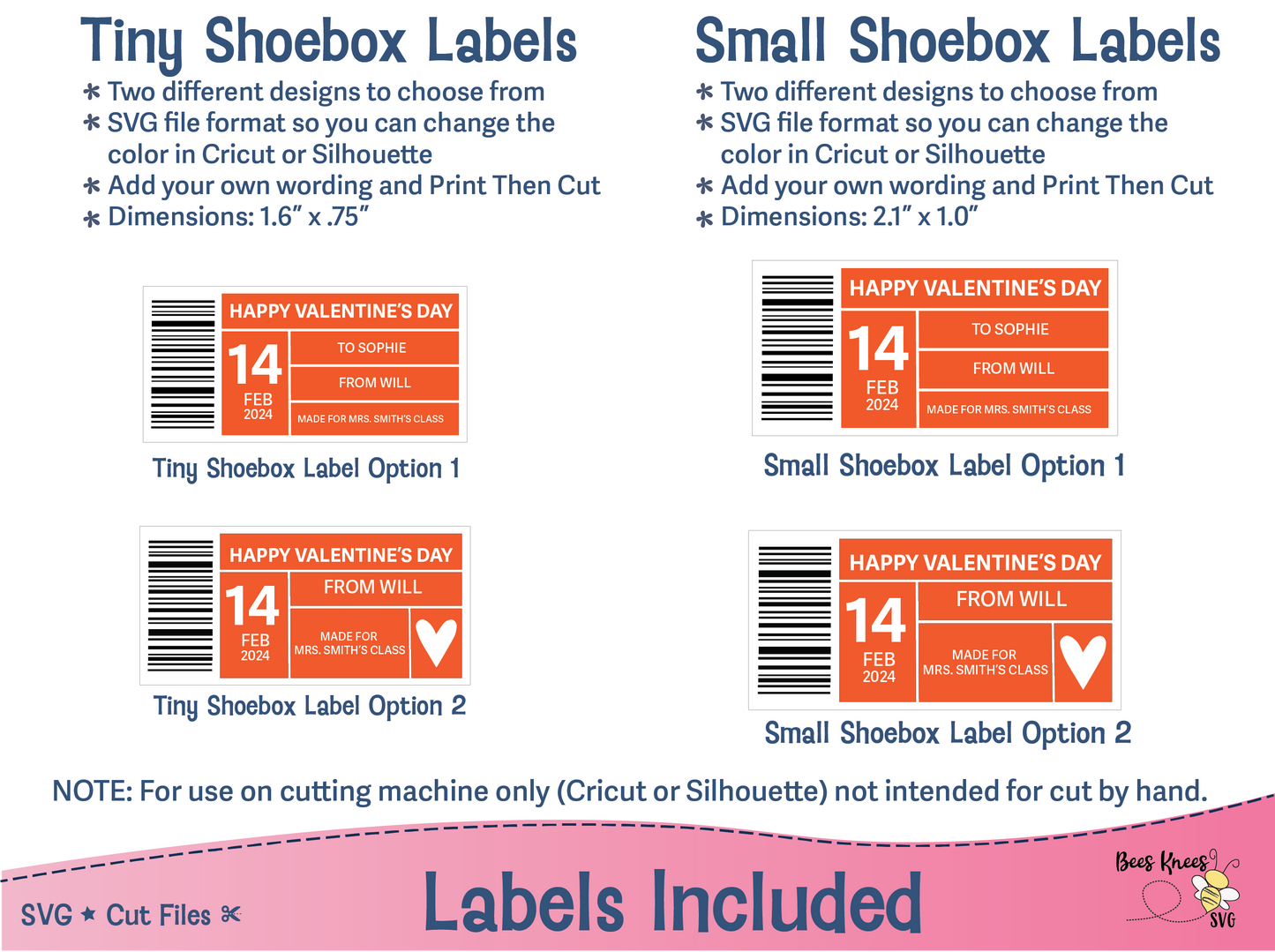 Mini Sneaker Shoebox SVG Template Cut File