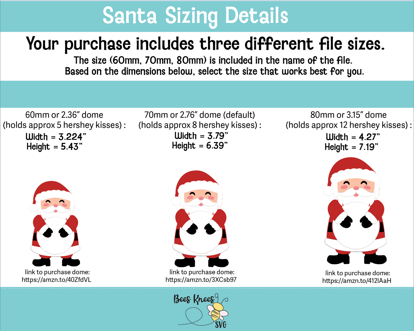 Santa Candy Holder SVG File