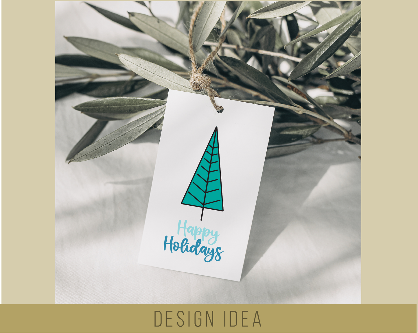 Modern Christmas Tree Bundle SVG File