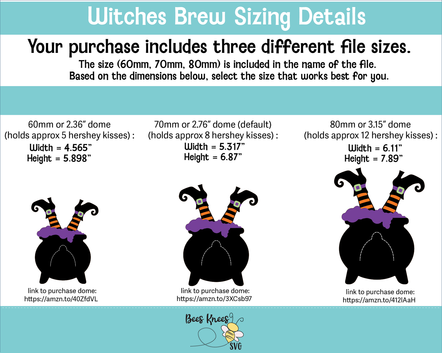 Witches Brew Candy Holder SVG File