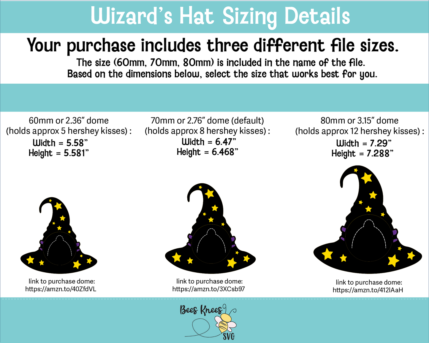 Wizard Hat Candy Holder SVG File